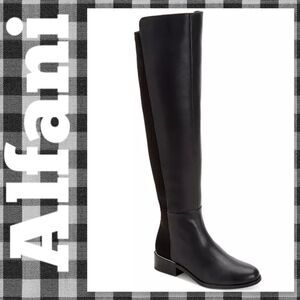 NIB Alfani Women's Ludlowe Over-The-Knee Boots, Created for Macy's